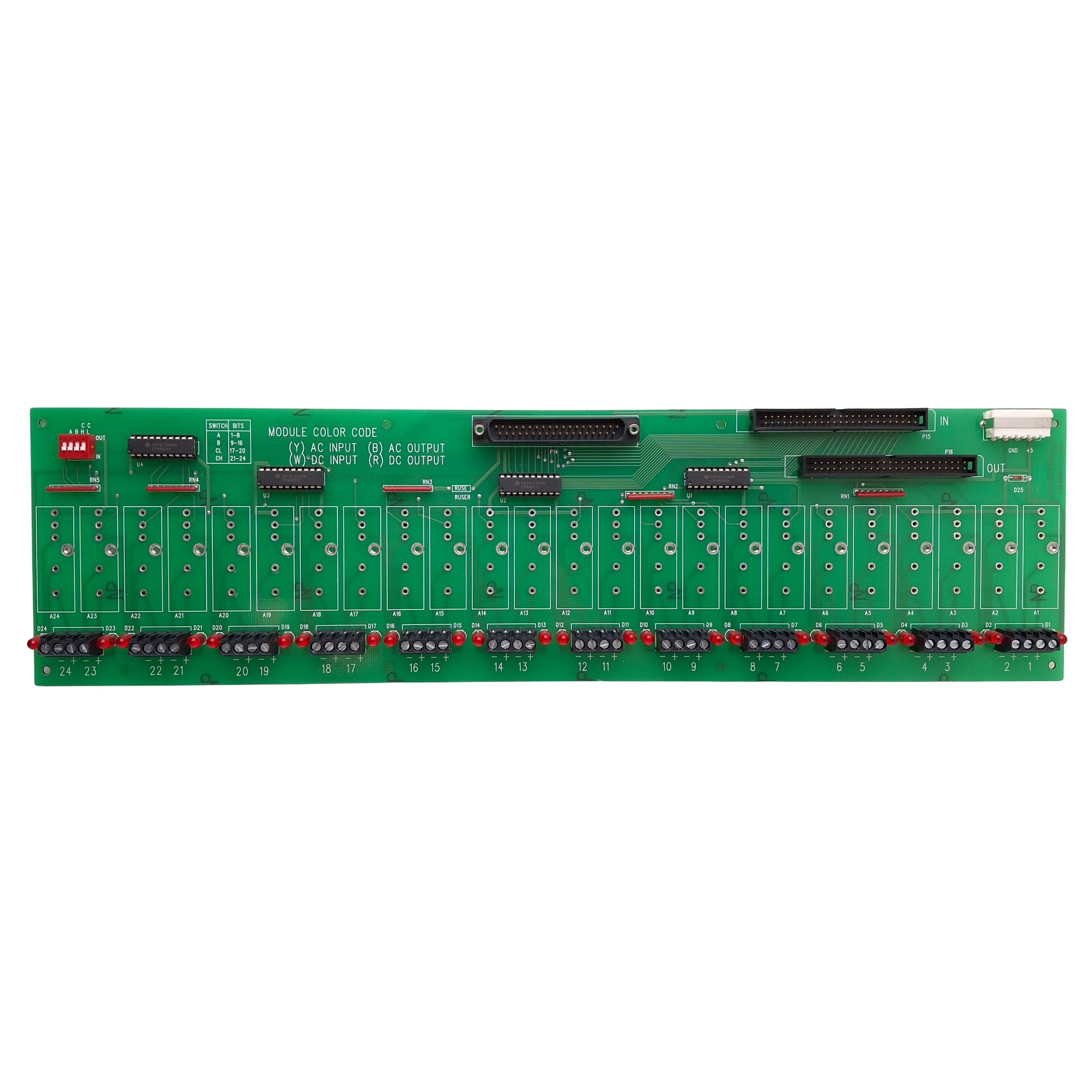 Computer Boards SSR-RACK24 Solid State Relay I/O Backplane, 24-Channel ...
