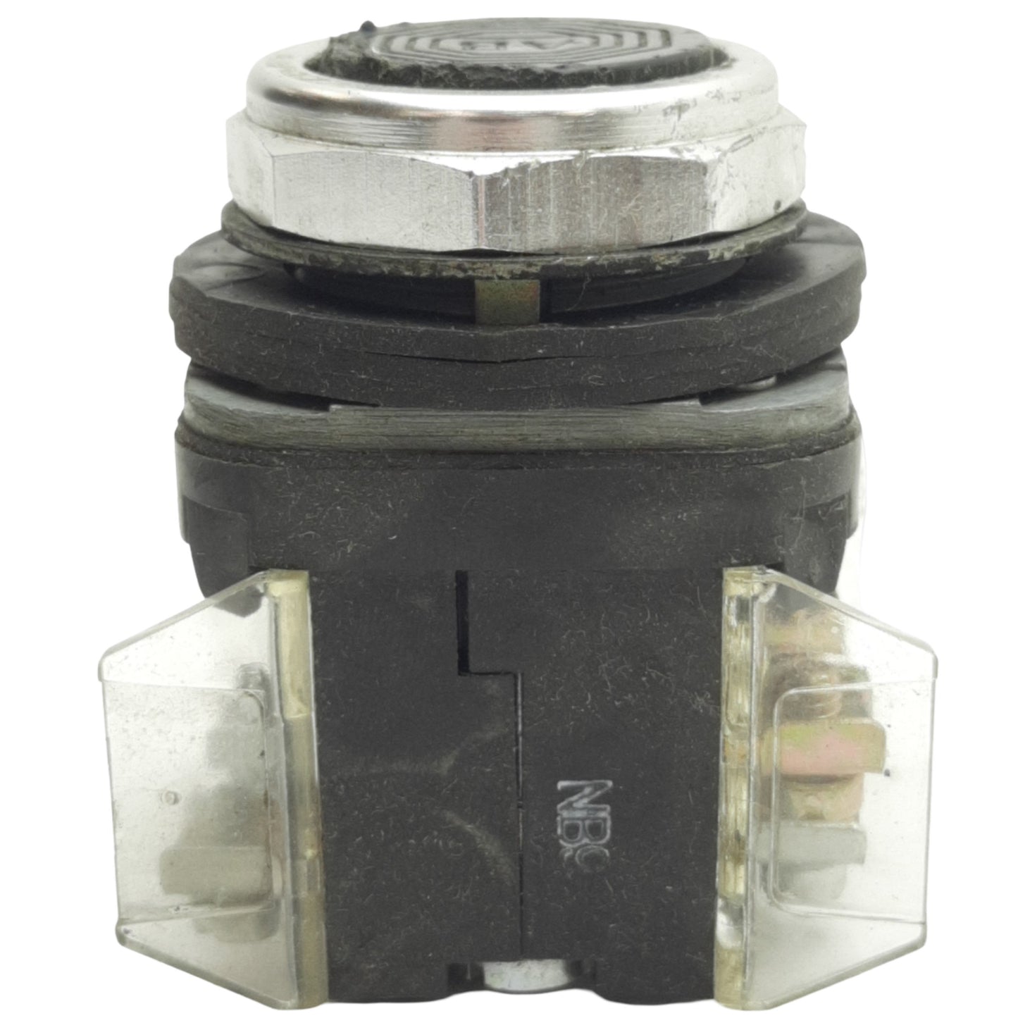 Used Allen Bradley 800T-A2A1 Momentary Black Push Button ø30mm, 1NCLB 2NO, 600V Max