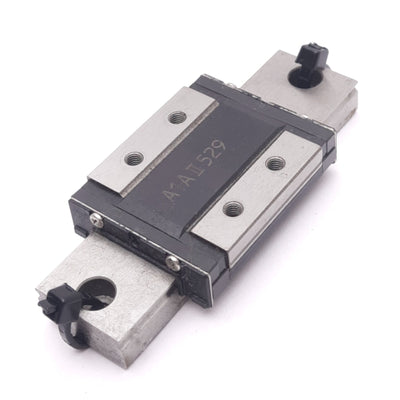 New – Open box THK RSR9WZM Linear Guide Block w/ 18x70mm Rail, 39x30mm Block, M3, 3.92kN Max