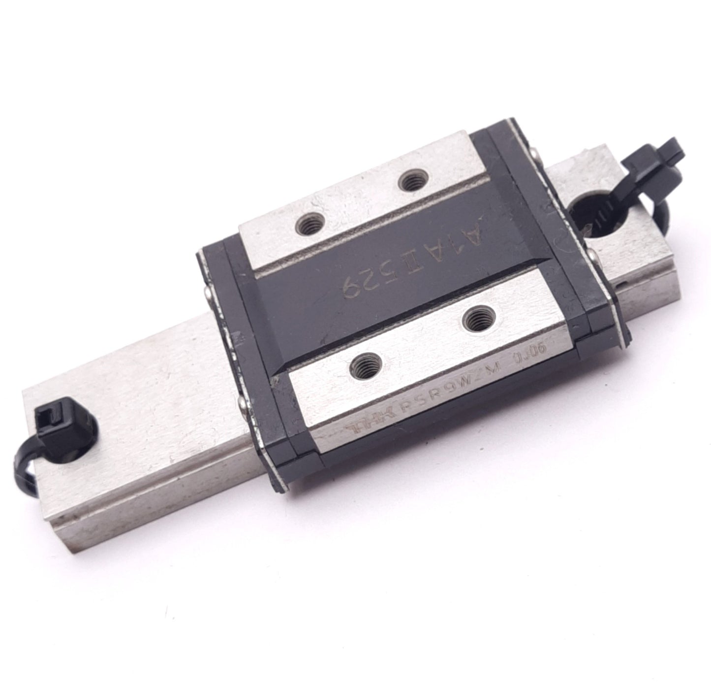 New – Open box THK RSR9WZM Linear Guide Block w/ 18x70mm Rail, 39x30mm Block, M3, 3.92kN Max