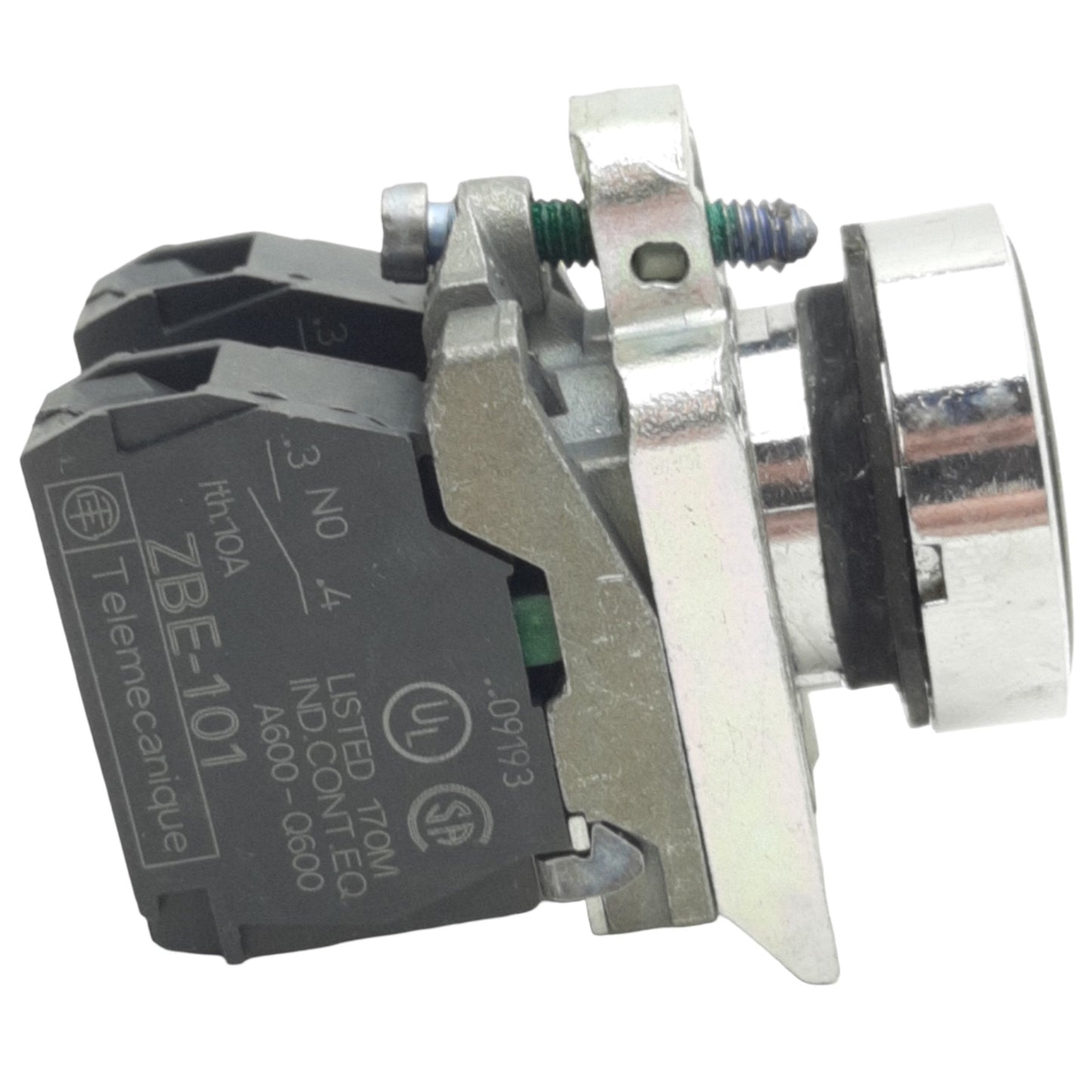 Used Schneider Electric XB4BA21 Momentary Black Push Button ø22mm, 2NO, 600V Max