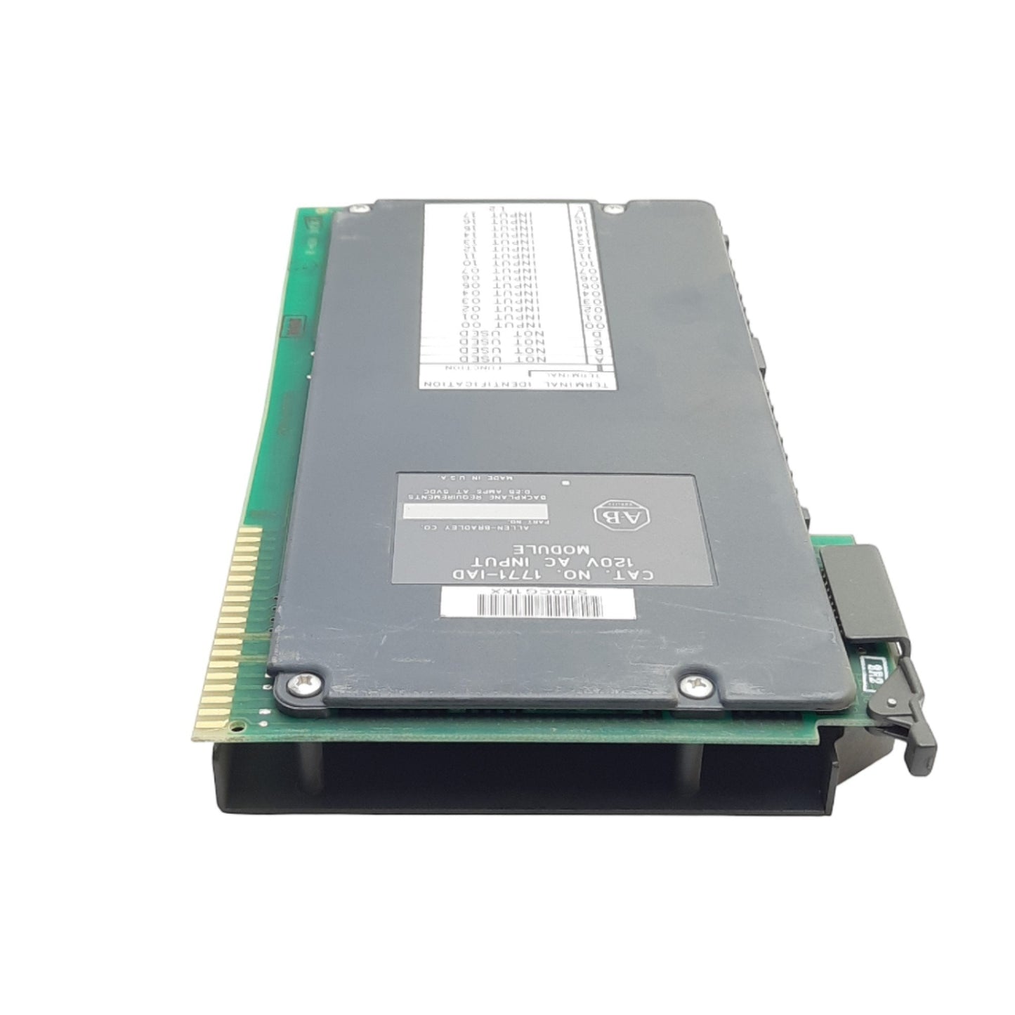 Used Allen Bradley 1771-IAD AC/DC Input Module, 16-Inputs, 120VAC/125VDC