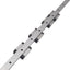 Used IKO LWL20BCS (4x) Linear Guide Blocks w/ 20x960mm Rail, 40x50mm Block, 9080N Max