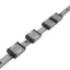 Used IKO LWL20BCS (4x) Linear Guide Blocks w/ 20x960mm Rail, 40x50mm Block, 9080N Max