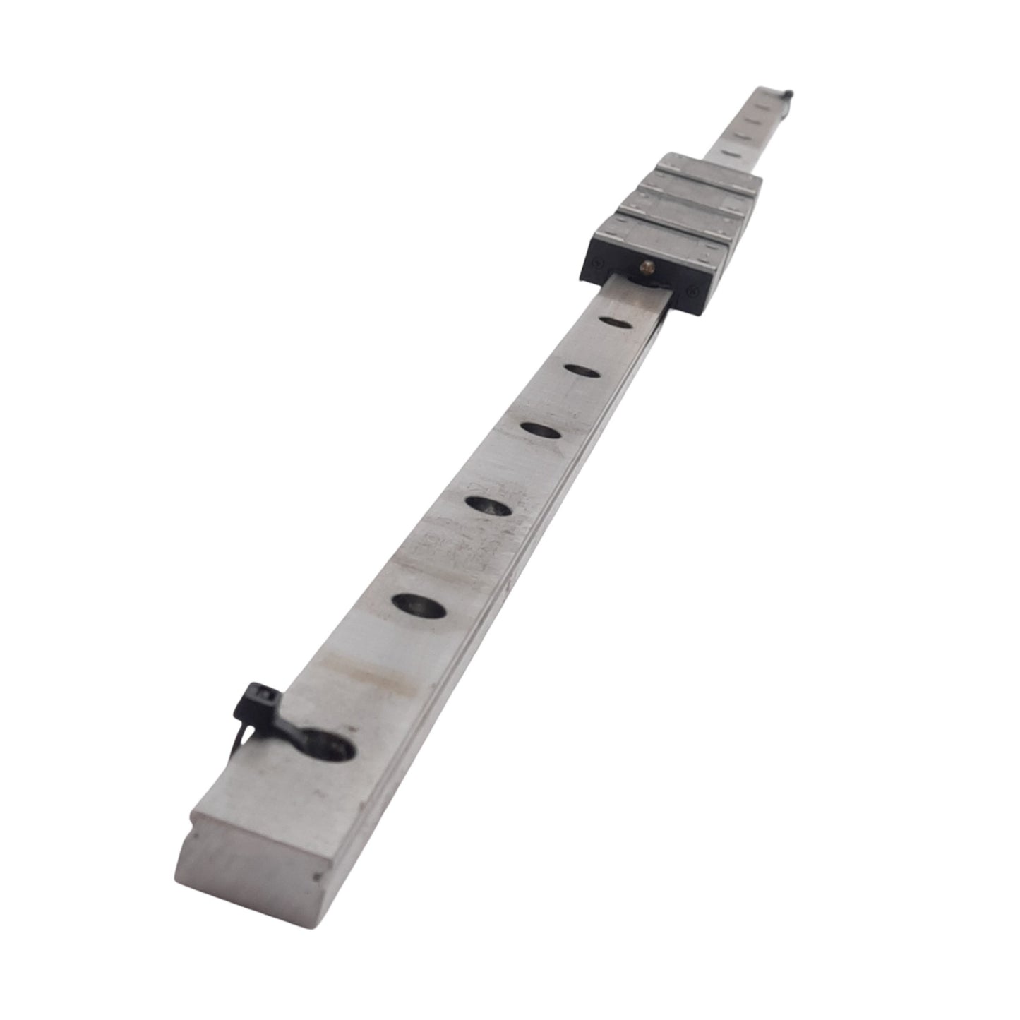 Used IKO LWL20BCS (4x) Linear Guide Blocks w/ 20x960mm Rail, 40x50mm Block, 9080N Max
