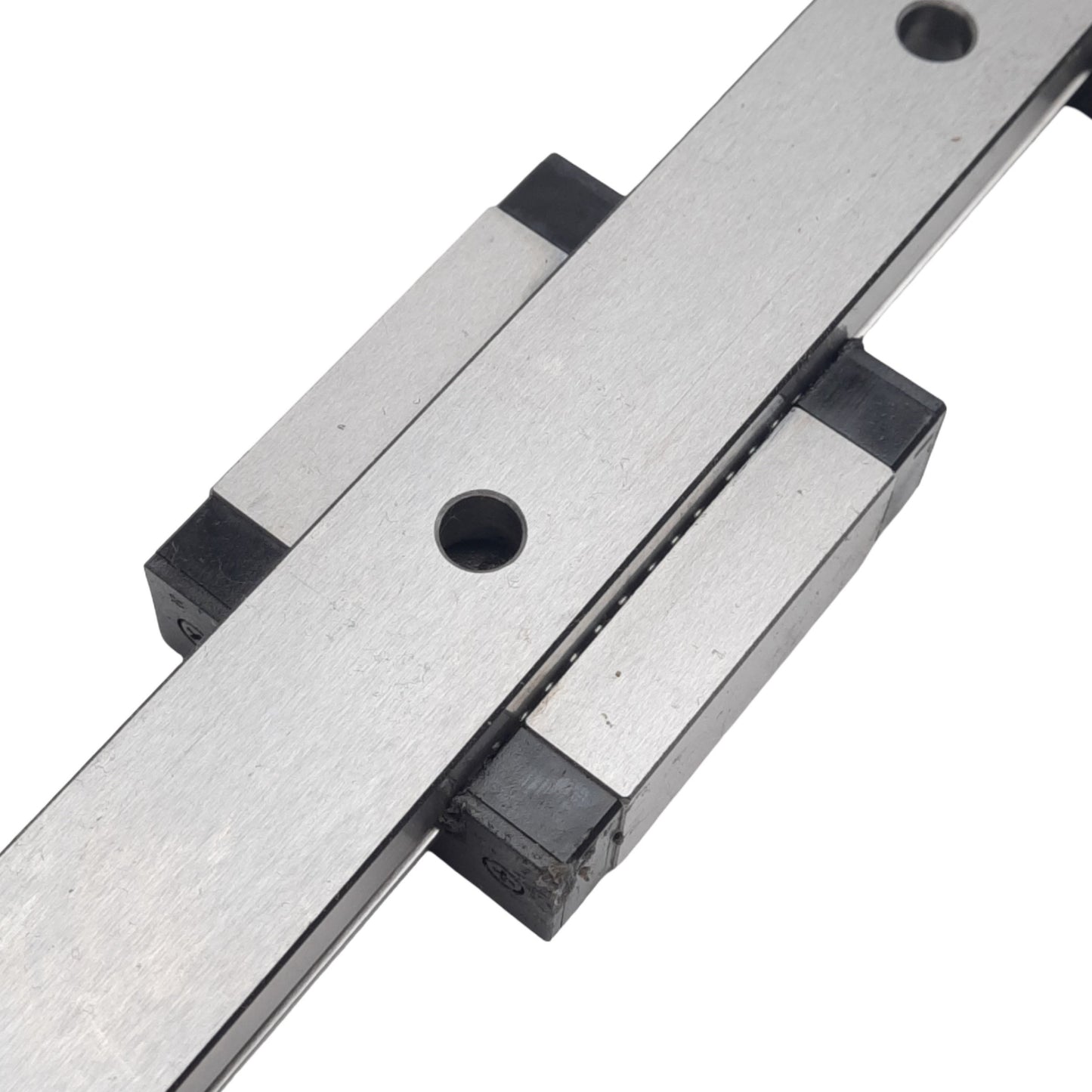 Used IKO LWL20BCS (4x) Linear Guide Blocks w/ 20x960mm Rail, 40x50mm Block, 9080N Max
