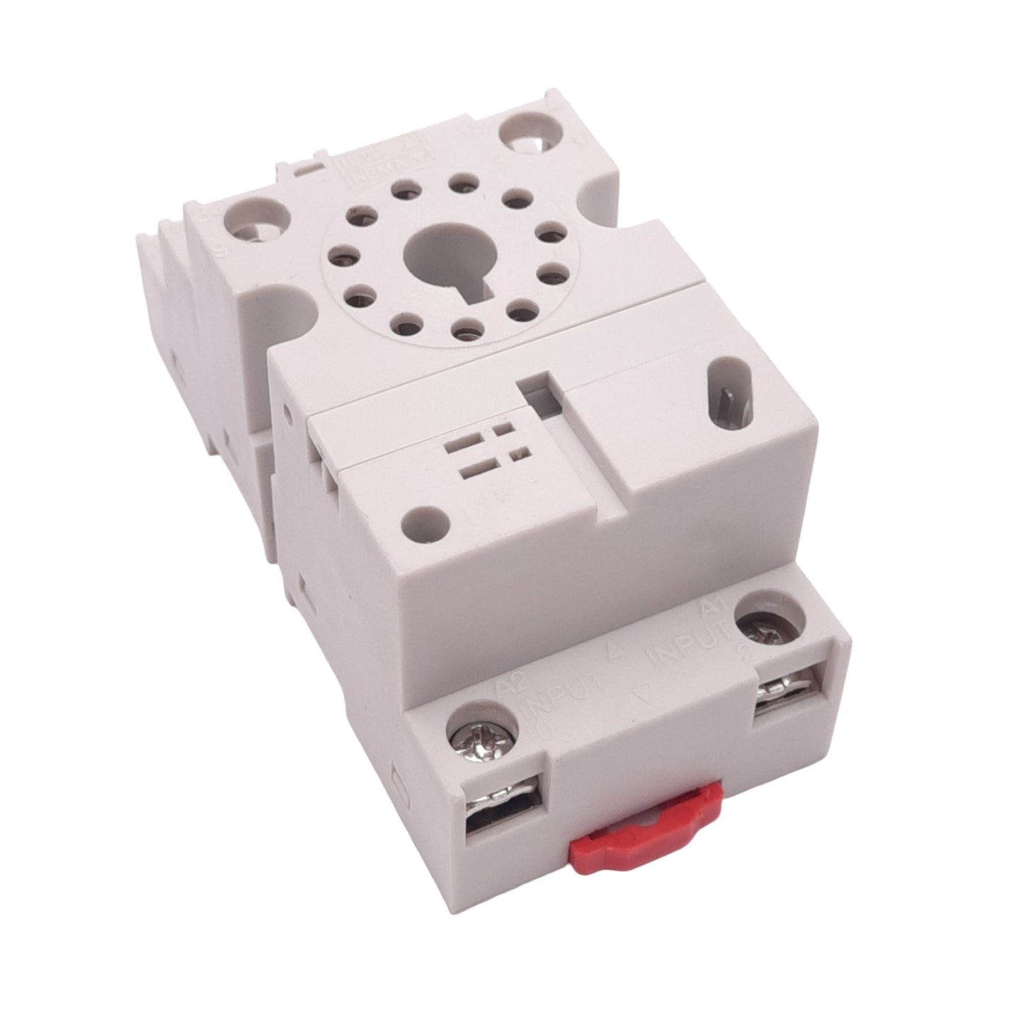 New Schneider Electric 8501NR62 Relay Socket, 11-Pin Octal, 300VAC 10A Max, DIN Rail