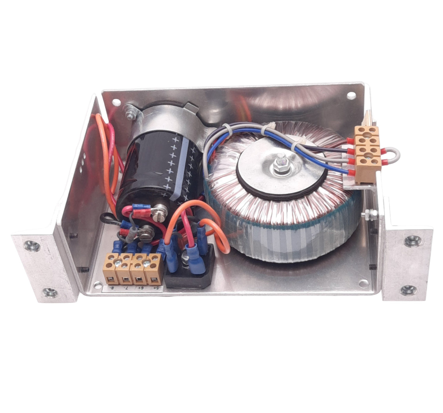 Used X-Tek 138EA522 Unregulated Power Supply, 110/230VAC In, 12-17VDC 8A Out