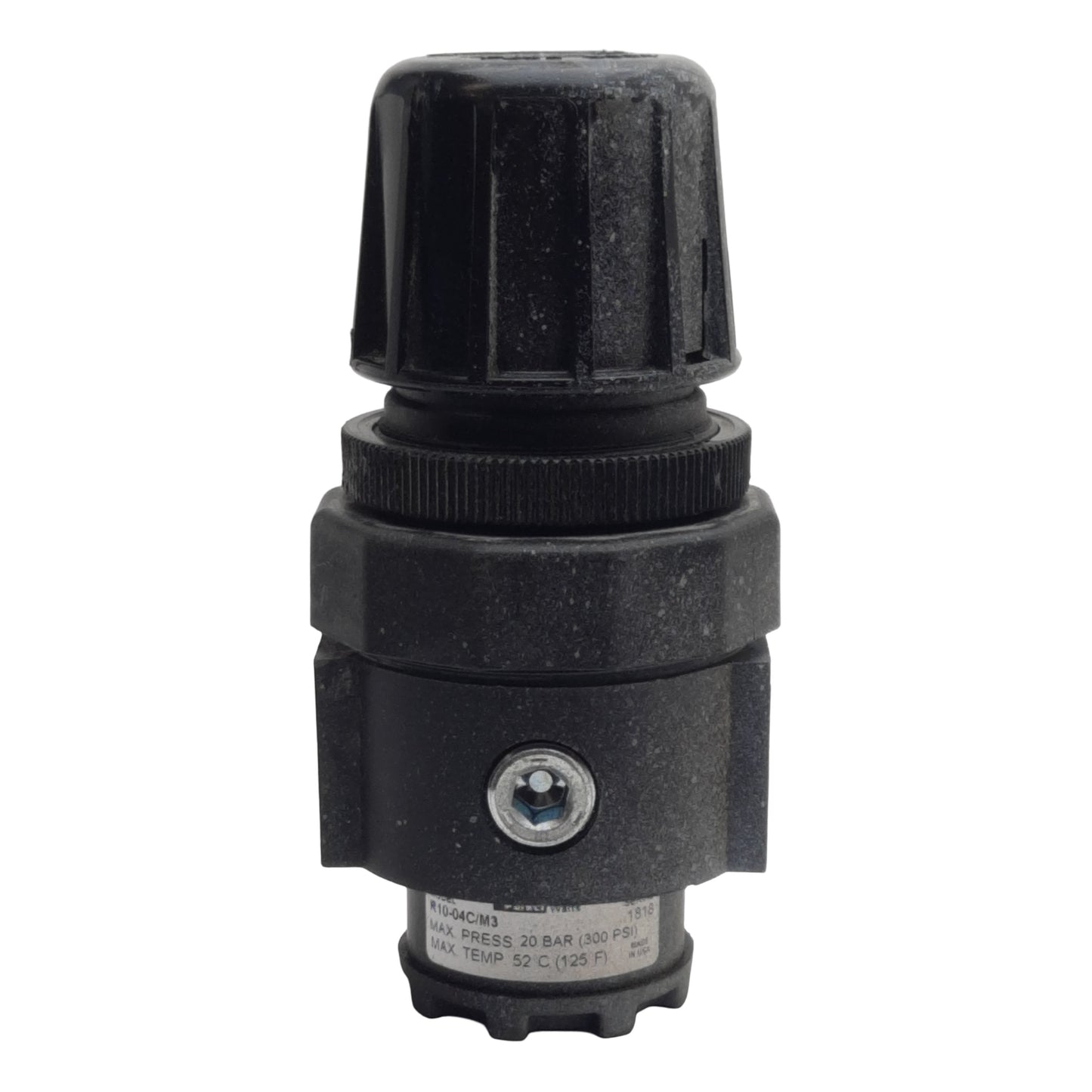 Used Parker Watts R10-04C/M3 Pneumatic Regulator, 1/4in NPT, 20bar Max, 80scfm