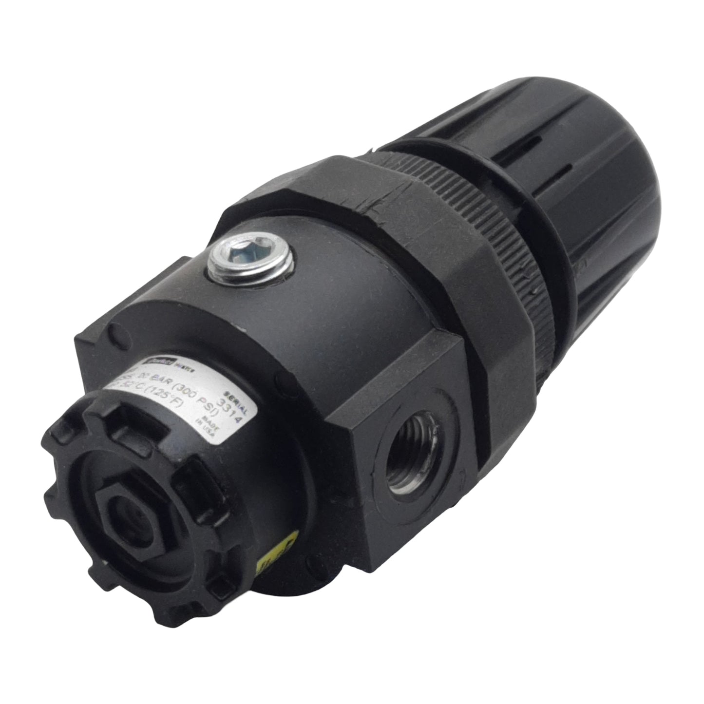 Used Parker Watts R10-02C/M3 Pneumatic Regulator, 1/4in NPT, 20bar Max, 80scfm