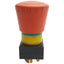 Used Siemens 3SB3000-1HA20 Red Twist to Release E-Stop ø22mm, ø40mm Mushroom