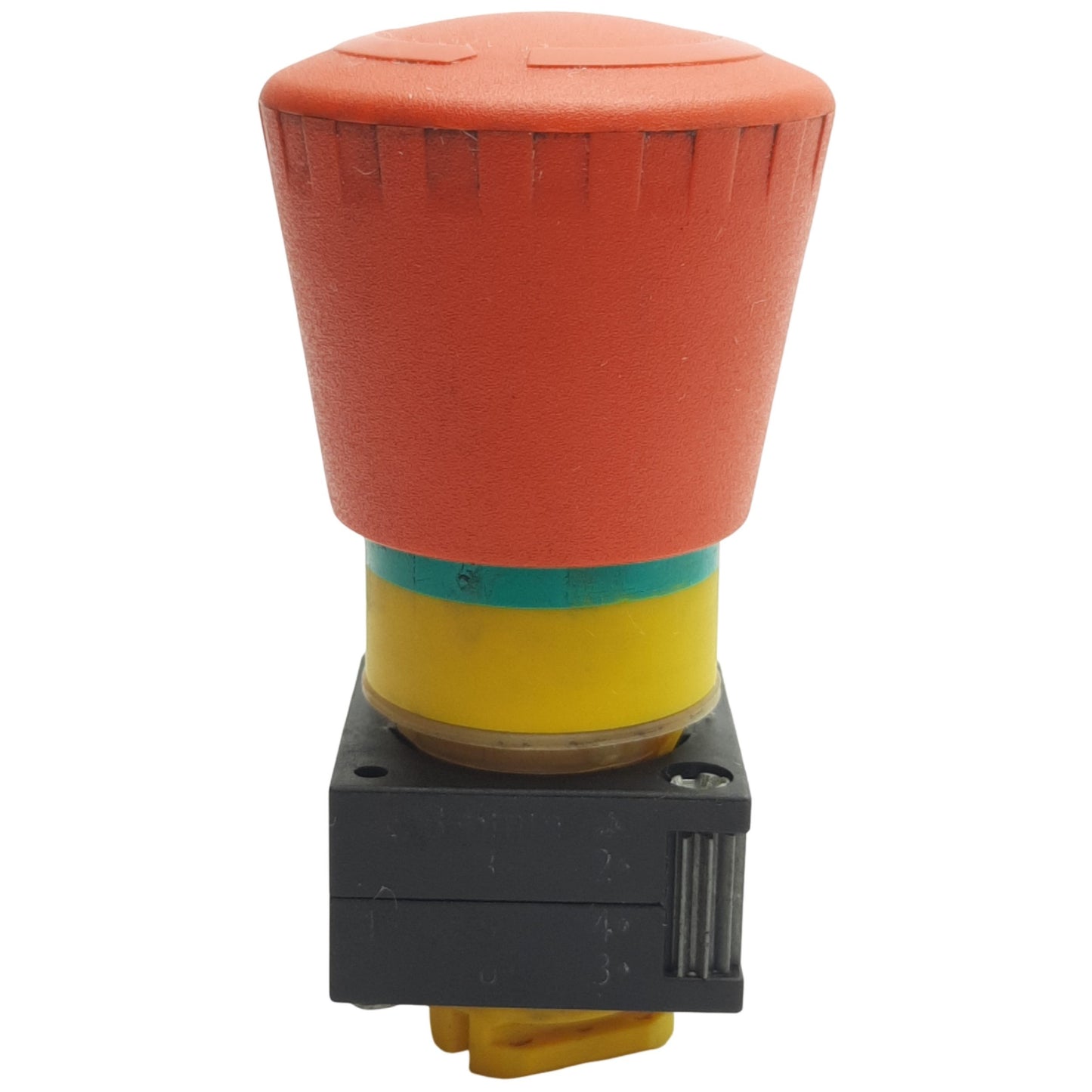 Used Siemens 3SB3000-1HA20 Red Twist to Release E-Stop ø22mm, ø40mm Mushroom