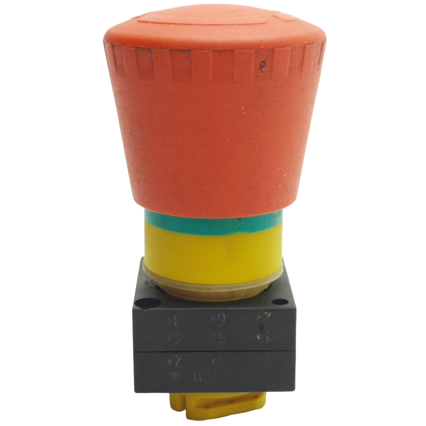 Used Siemens 3SB3000-1HA20 Red Twist to Release E-Stop ø22mm, ø40mm Mushroom