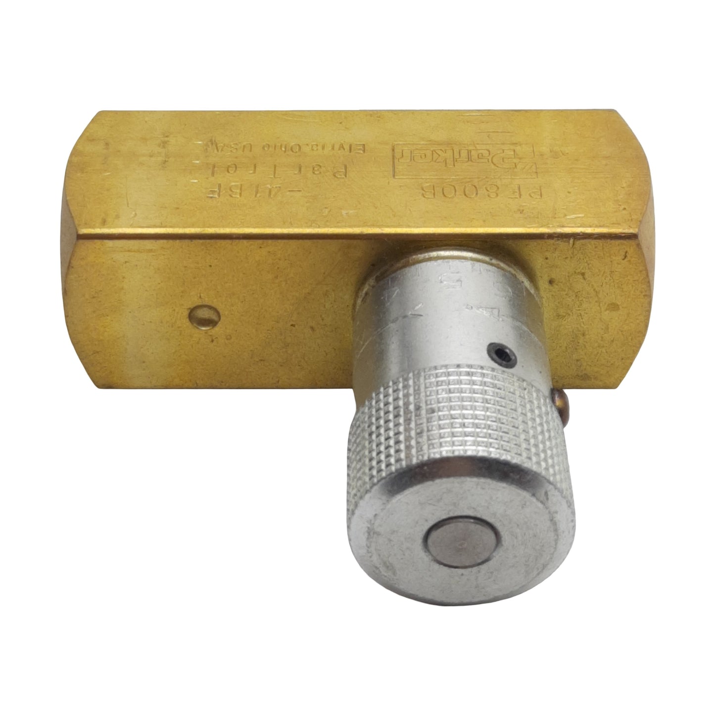 Used Parker PF800B ParTrol Control Valve, 1/2in NPT Female, 15gal/min, 2000psi