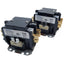 Used Lot of 2 Packard C230B Definite Purpose Contactor 2-Poles, Coil 120V AC *Rusted*