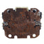 Used Lot of 2 Packard C230B Definite Purpose Contactor 2-Poles, Coil 120V AC *Rusted*