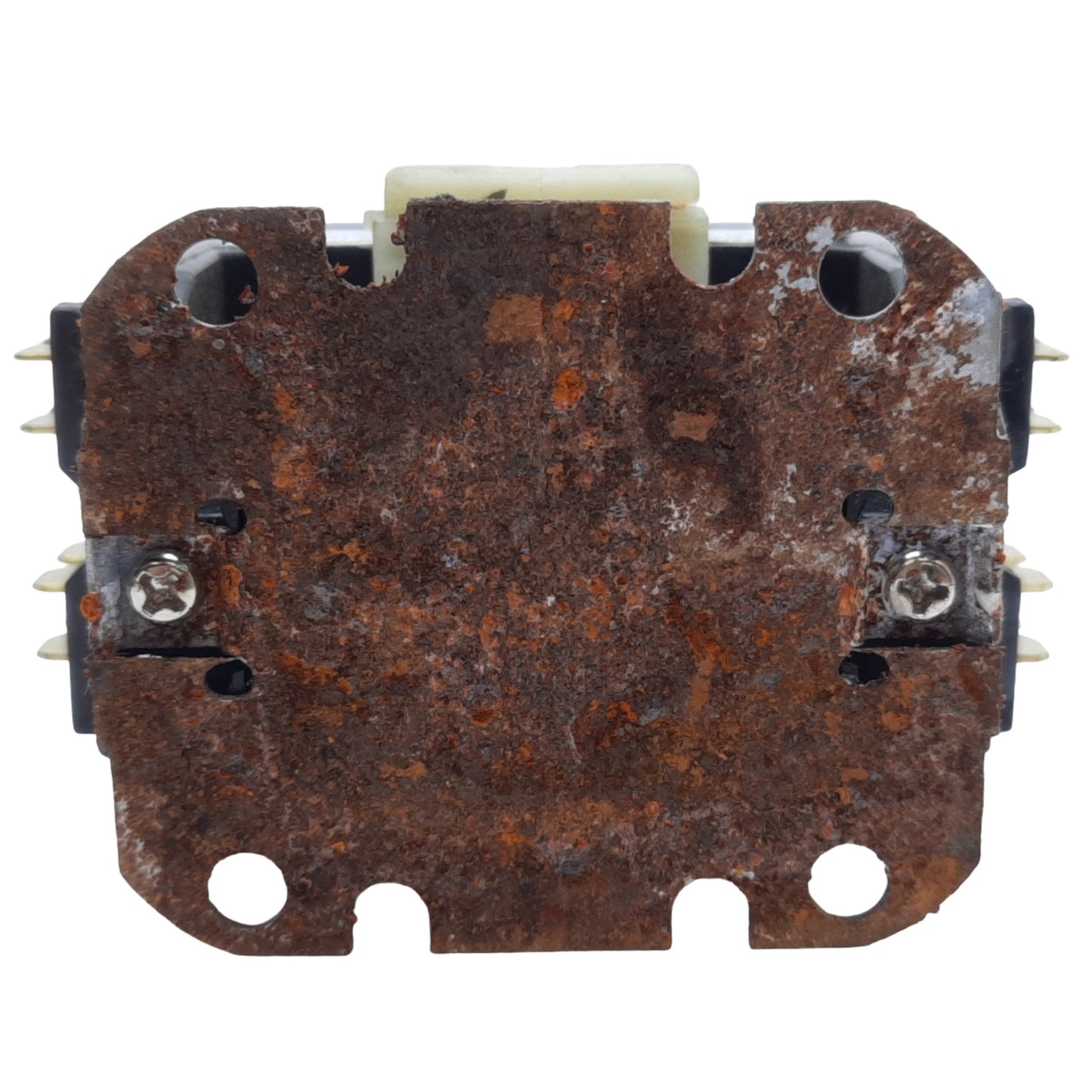 Used Lot of 2 Packard C230B Definite Purpose Contactor 2-Poles, Coil 120V AC *Rusted*