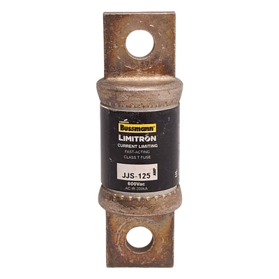Used Cooper Bussmann JJS-125 Limitron Current Limiting Fuse, Class T, 125A 600VAC
