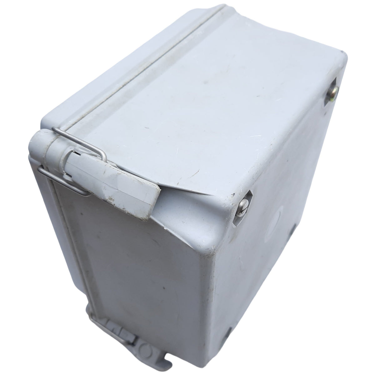 Used Hoffman A-664CHQRFGW Window Cover Type 4X Enclosure, Size 6" x 6" x 4"