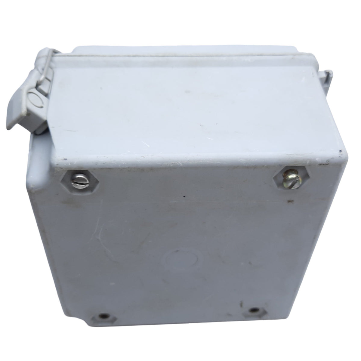 Used Hoffman A-664CHQRFGW Window Cover Type 4X Enclosure, Size 6" x 6" x 4"
