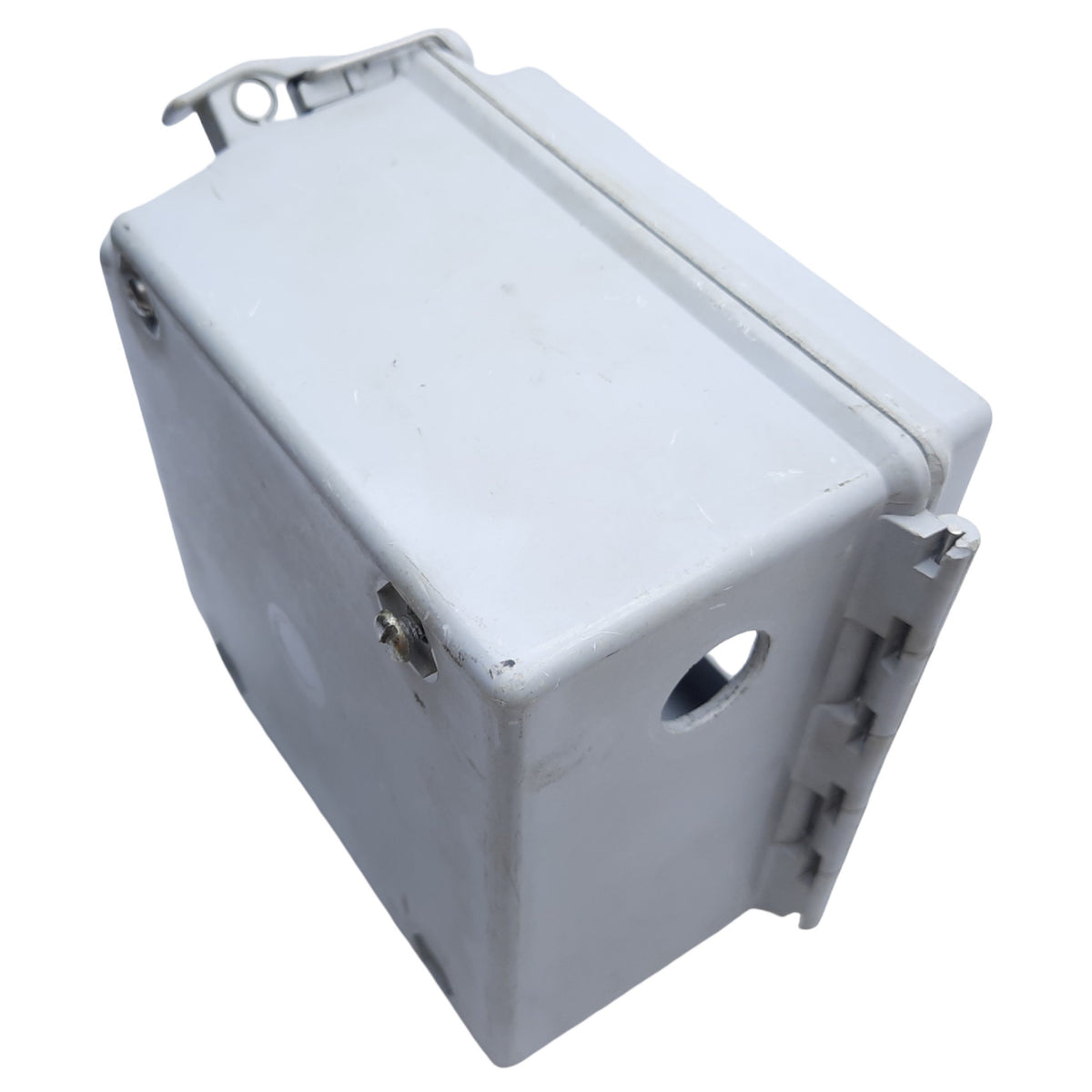 Used Hoffman A-664CHQRFGW Window Cover Type 4X Enclosure, Size 6" x 6" x 4"