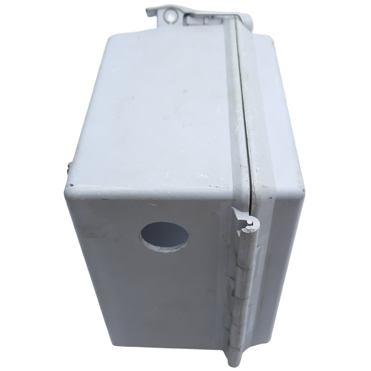 Used Hoffman A-664CHQRFGW Window Cover Type 4X Enclosure, Size 6" x 6" x 4"