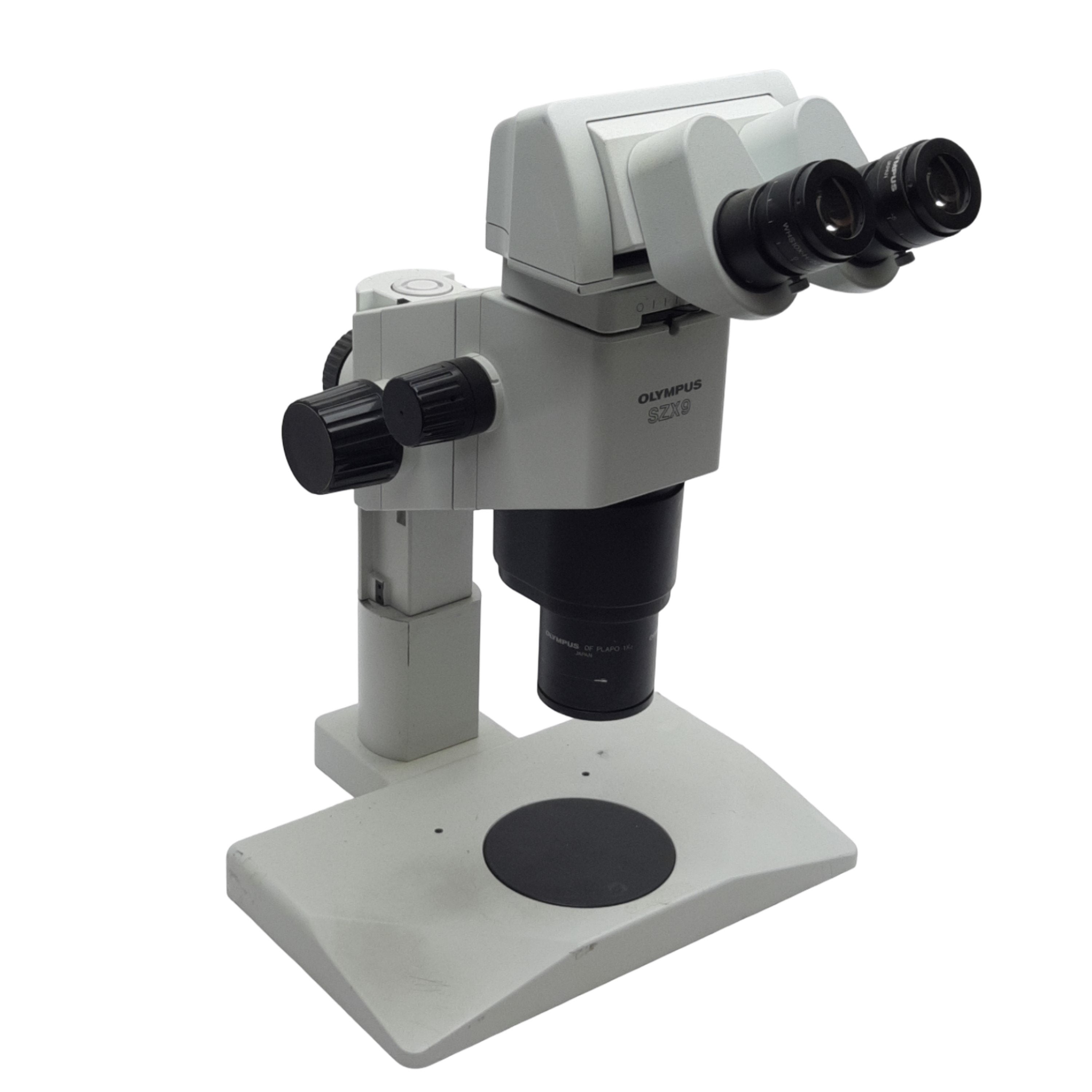 Olympus SZX9 Stereo Microscope, Magnification 6.3-57x With WHS10X