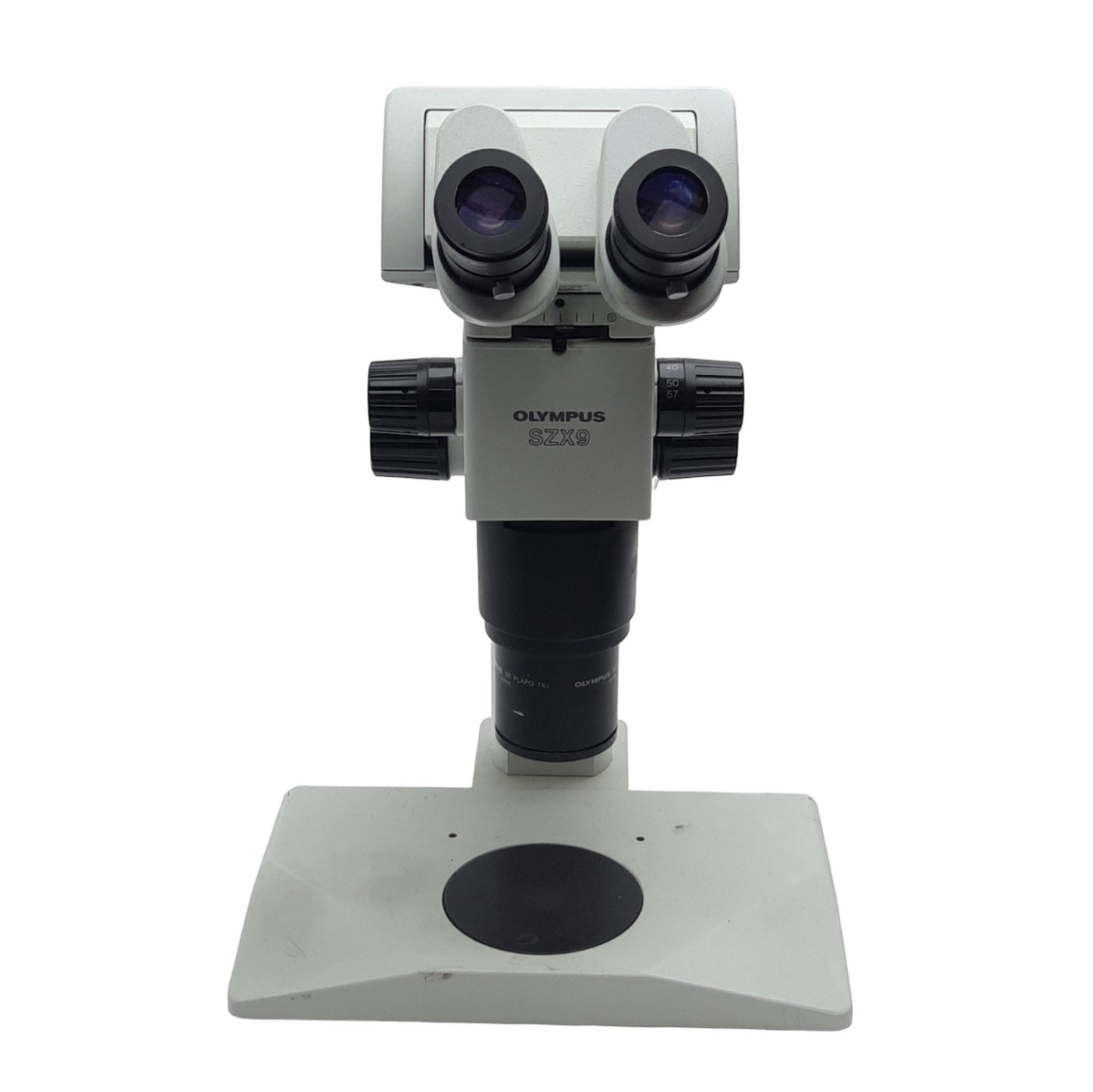 Used Olympus SZX9 Stereo Microscope, Magnification 6.3-57x With WHS10X-H/22 Eyepieces