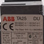 Used ABB TA25DU-8.5M Thermal Overload Relay, 3-Pole, 1NC + 1NO Aux, 6-8.5A, 600VAC