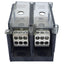 Used Burndy BDB-16-2/0-3 Power Distribution Block, 3-Pole, Run 2/0-12 AWG, 195A 600V