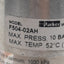 Used Parker Watts F504-02AH Mini Pneumatic Filter, 1/4in NPT, 10bar, 20µm, 22scfm