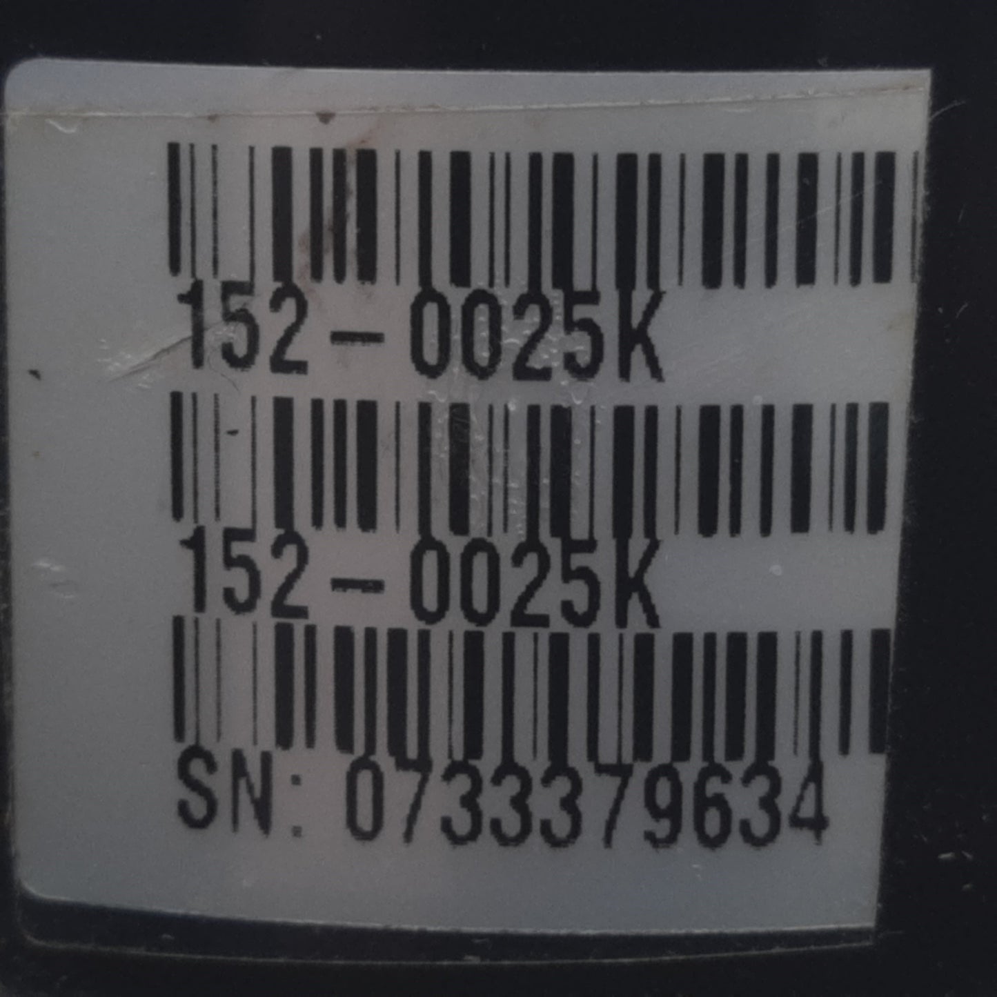 Used MKS 152-0025K Pneumatic Vacuum Isolation Valve, Port NW 25, 50-120 PSIG