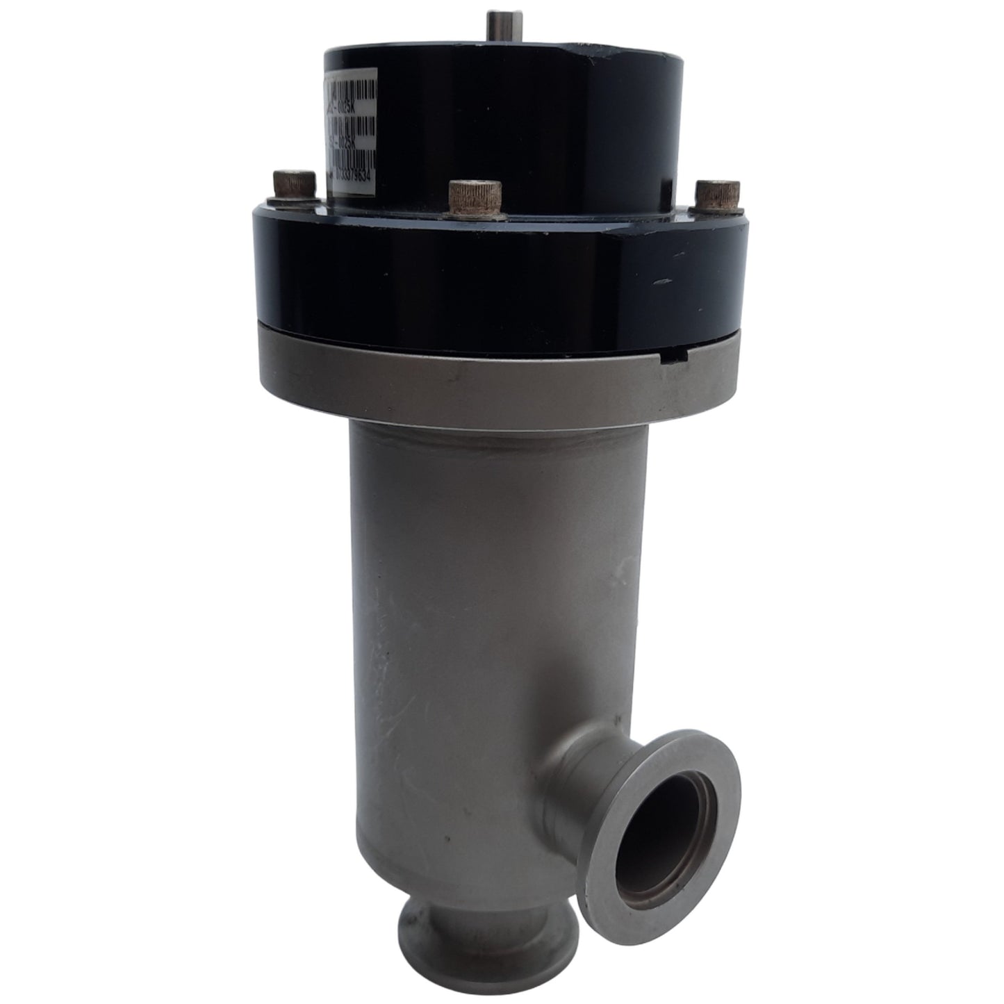 Used MKS 152-0025K Pneumatic Vacuum Isolation Valve, Port NW 25, 50-120 PSIG