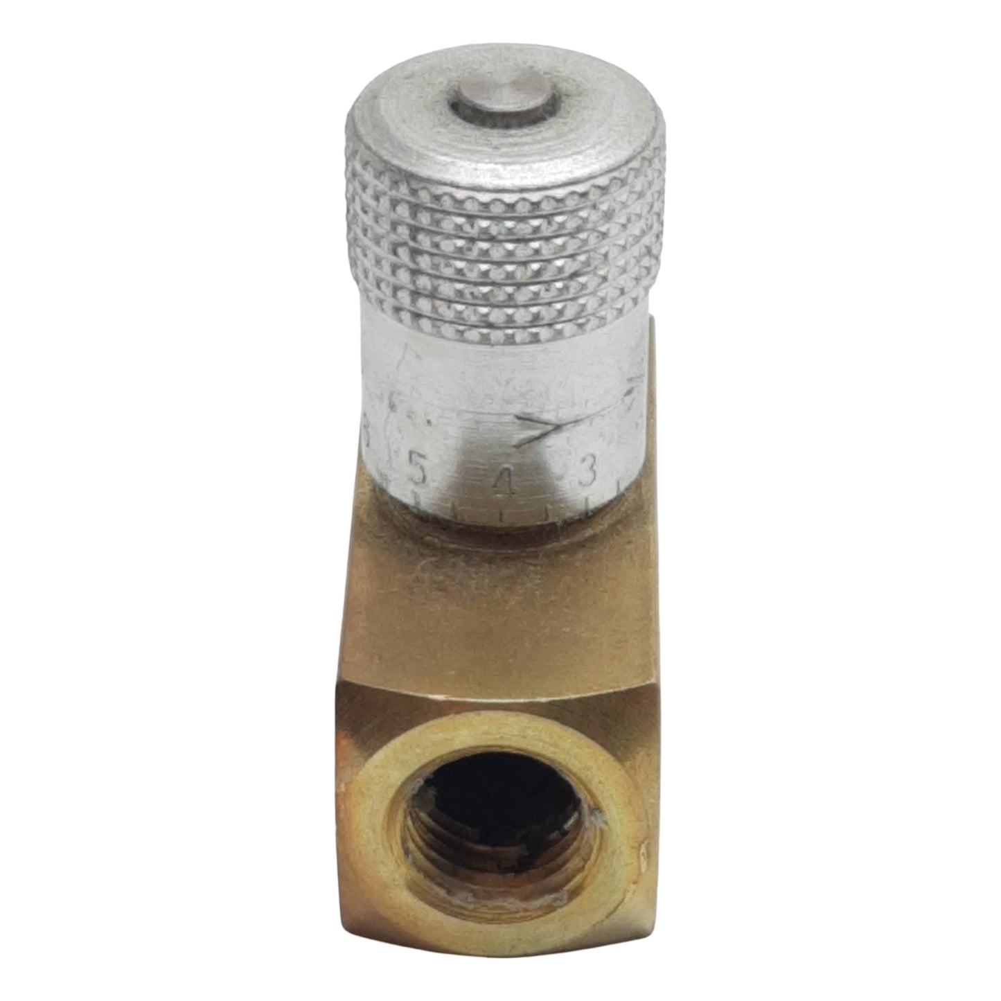 Used Parker N400B In-Line Needle Valve, 1/4in NPT Female, 2000psi Max, 19L/min