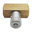 Used Parker N400B In-Line Needle Valve, 1/4in NPT Female, 2000psi Max, 19L/min