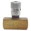 Used Parker N400B In-Line Needle Valve, 1/4in NPT Female, 2000psi Max, 19L/min