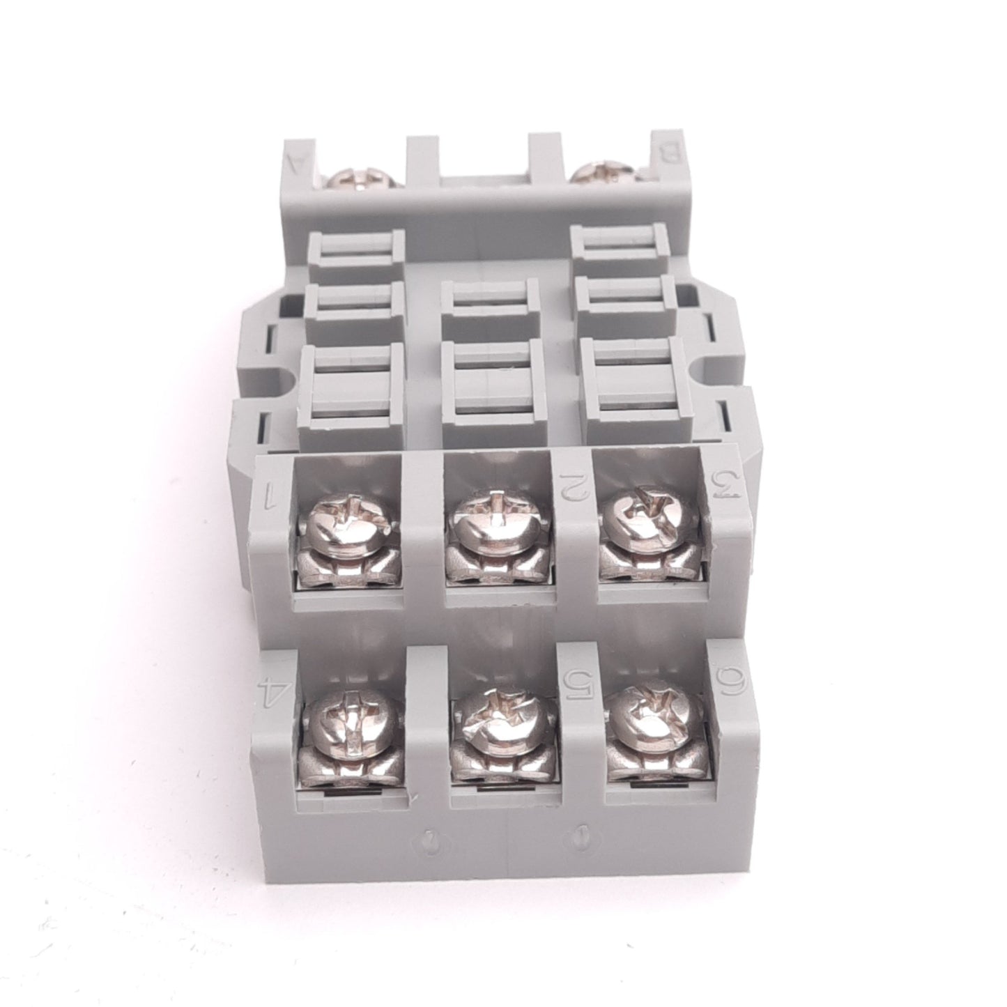 New – Open box Siemens S7E893 Relay Socket, 11-Pin Blade, 300VAC 10A Max, DIN Rail