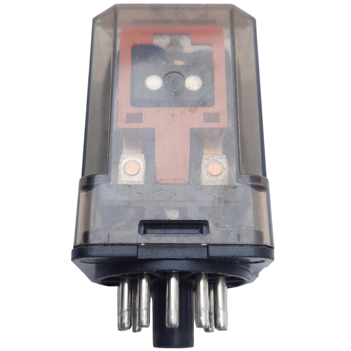 Used Lot of 2 Schrack RL 300024 Electromagnetic Relay, 11-Pin, 10A 250VAC, Coil 24VDC