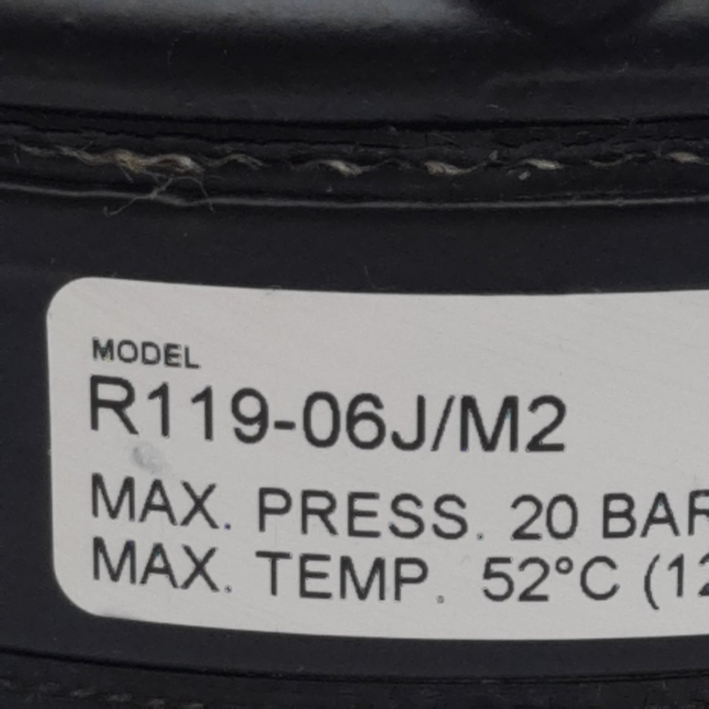 Used Parker Watts R119-06J/M2 Pneumatic Regulator, 3/4in NPT, 20bar, 300scfm