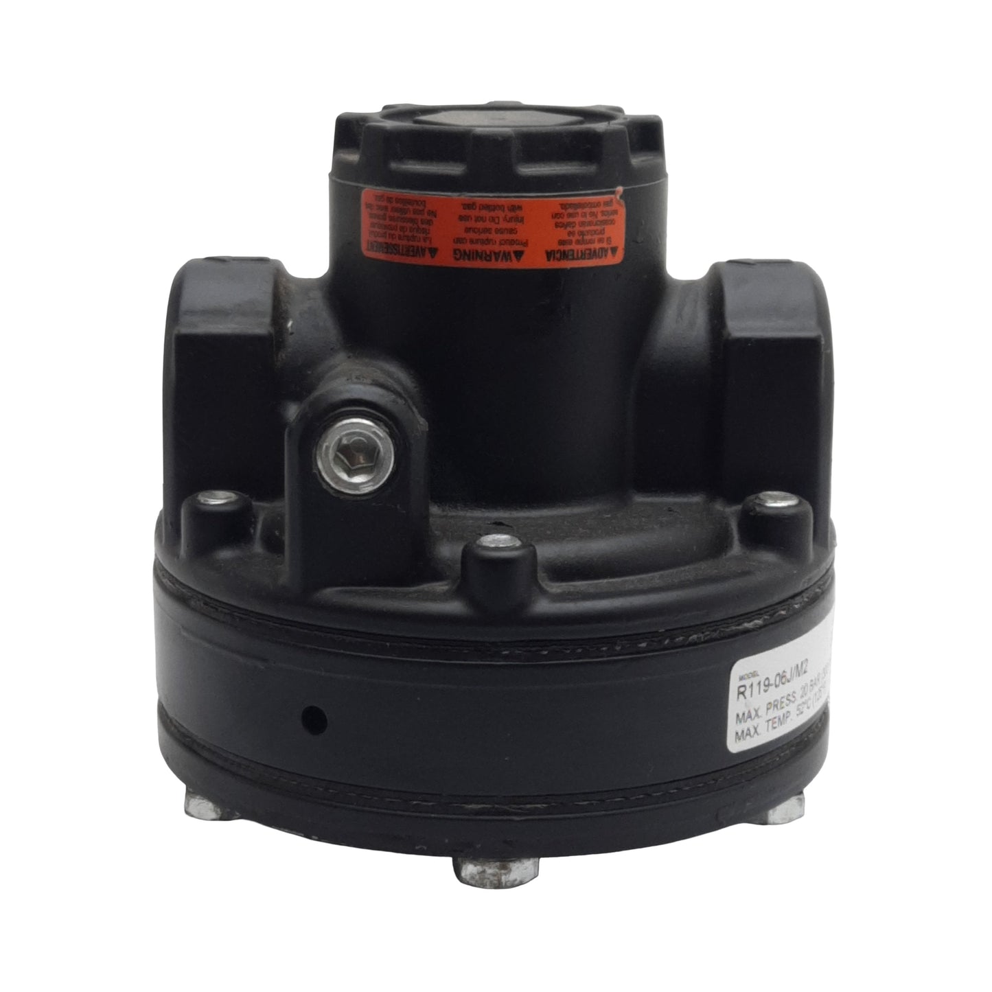 Used Parker Watts R119-06J/M2 Pneumatic Regulator, 3/4in NPT, 20bar, 300scfm