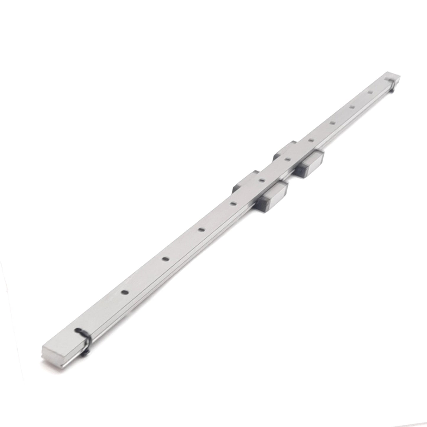 Used IKO LWL20BCS (2x) Linear Guide Blocks w/ 20x720mm Rail, 40x50mm Block, 9080N Max