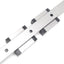 Used IKO LWL20BCS (2x) Linear Guide Blocks w/ 20x720mm Rail, 40x50mm Block, 9080N Max