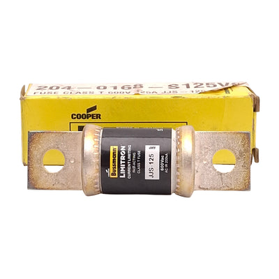 New Cooper Bussmann JJS-125 Limitron Current Limiting Fuse, 125A 600VAC, Class T