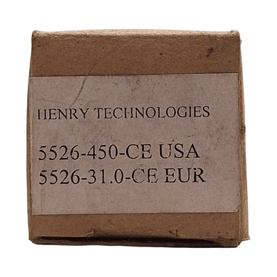 New Henry Technologies 5526-450-CE Rupture Disc Assembly, 461psig @ 72°F, 1/2in NPT