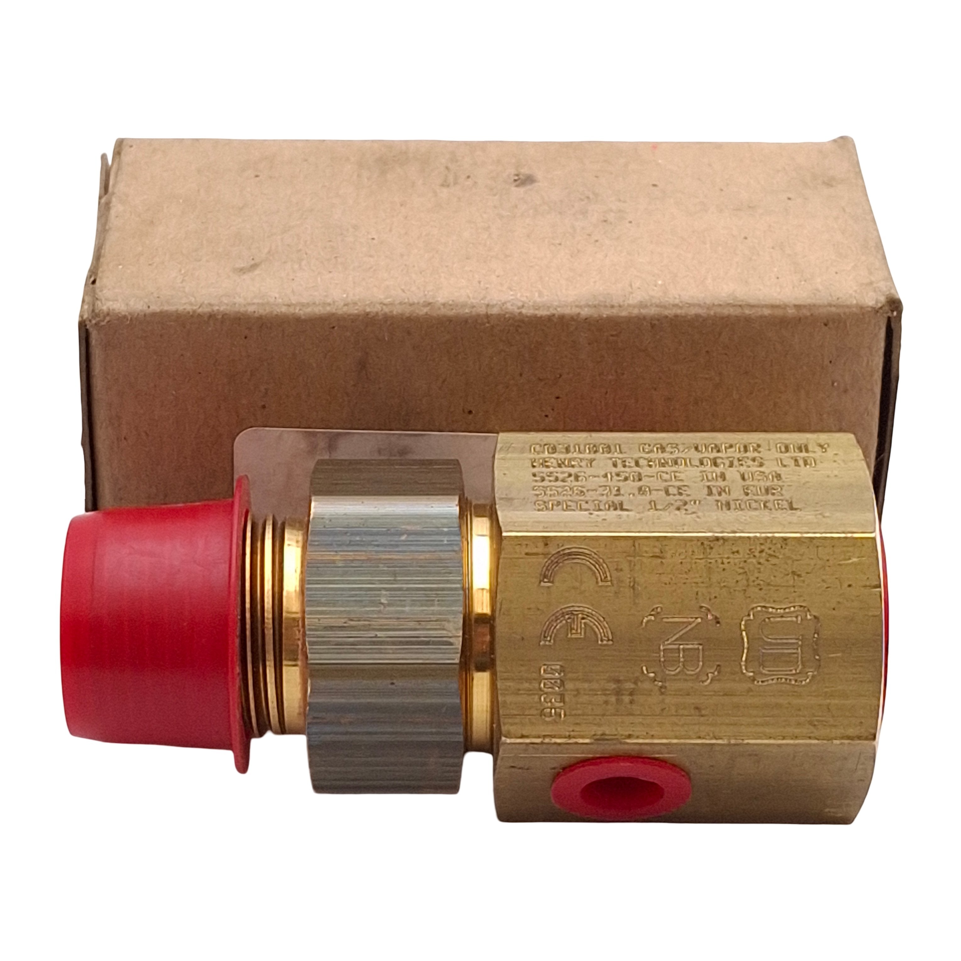 Henry Technologies 5526-450-CE Rupture Disc Assembly, 461psig @ 72°F ...