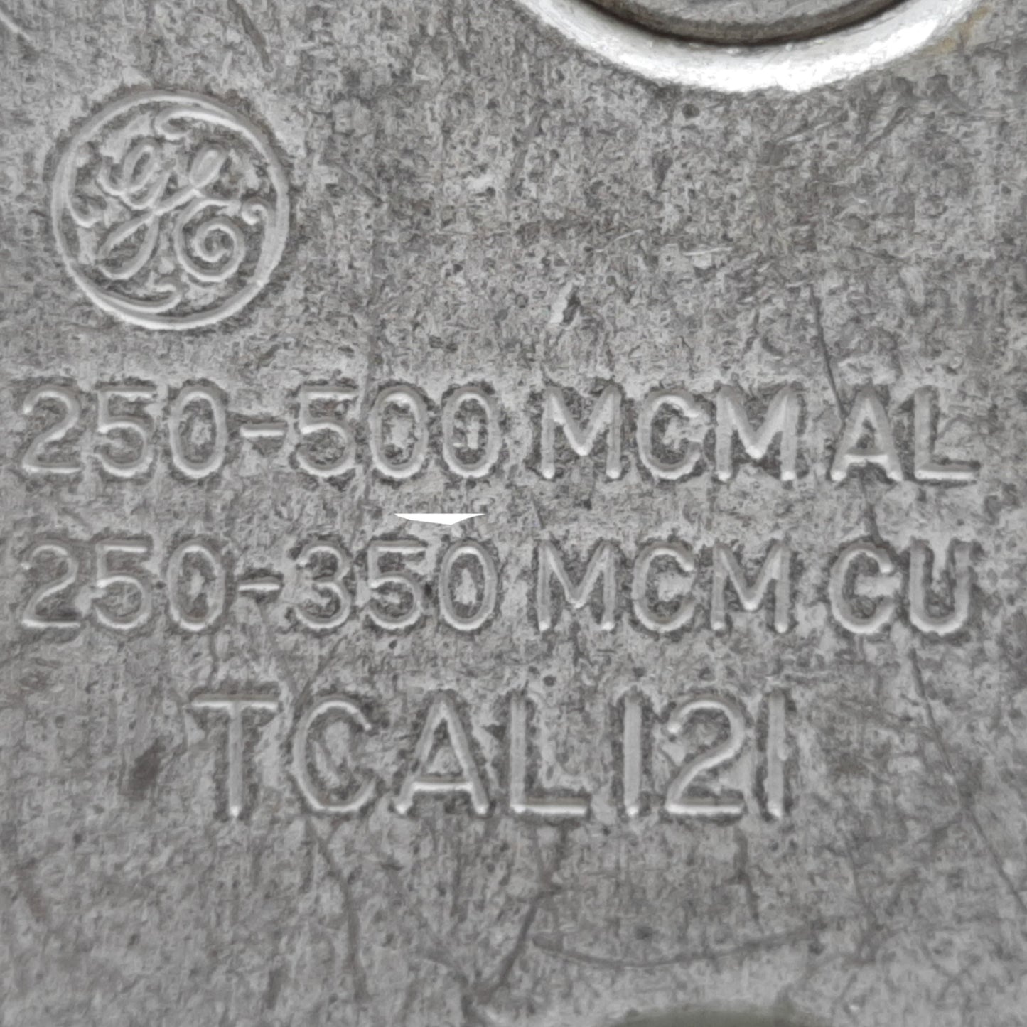 Used General Electric TCAL121 Frame Lug 250-500 KCMIL, Max Breaker Current 1200A