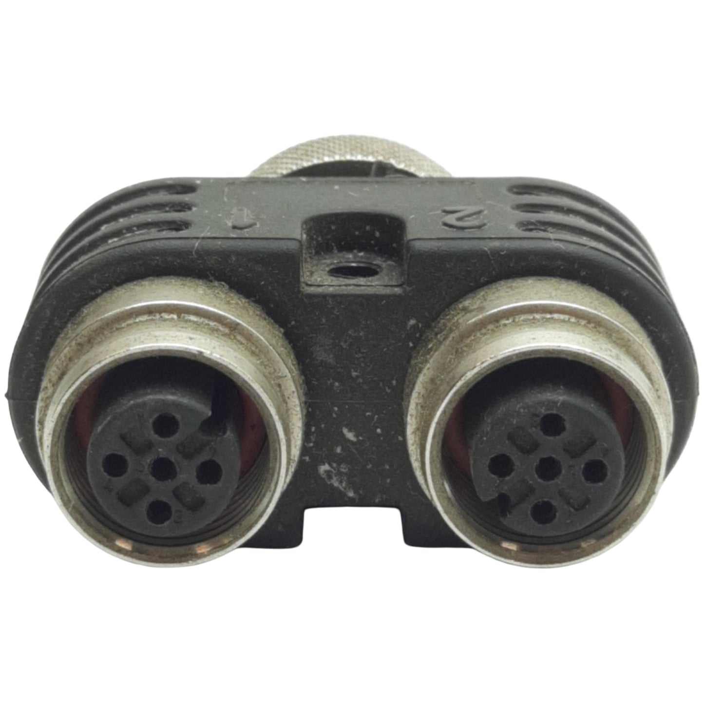 Used Lot of 2 Turck YBZ2-FSM 4.5/2FKM 4.5/S771 Sensor Splitter M12 4-pin Male