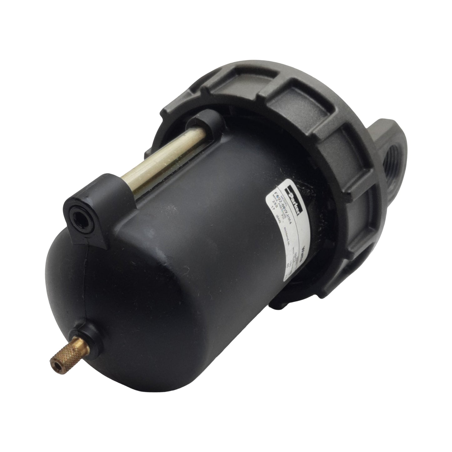 Used Parker F602-06WJ/M4 Hi-Flow Pneumatic Filter, 3/4in NPT, 250psi, 270scfm, 40µm