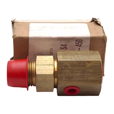 New Henry Technologies 5526-450-CE Rupture Disc Assembly, 455psig @ 72°F, 1/2in NPT