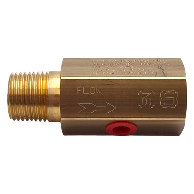 New – Open box Henry Technologies Brass Rupture Disc Assembly, 436psig @ 72°F, 1/2in NPT